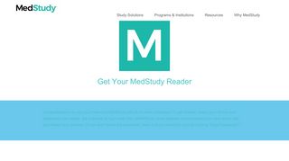 MedStudy Reader