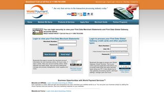 MyMerchantOffice First Data | Merchant Account | Credit Card ...