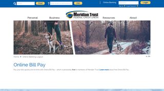Online Banking Logout | Meridian Credit Union