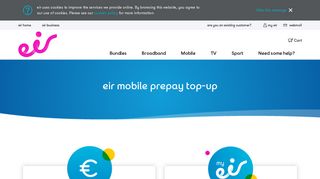 eir Mobile Prepay Top-Up | eir.ie