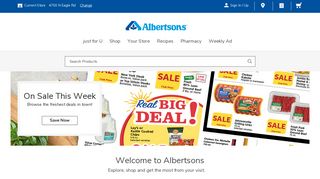 Albertsons - Official Site