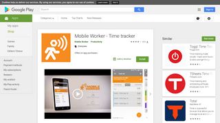 Mobile Worker - Time tracker - Apps on Google Play