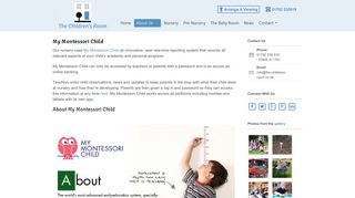 My Montessori Child - The Childrens Room