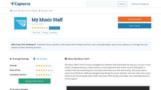 My Music Staff Reviews and Pricing - 2019 - Capterra