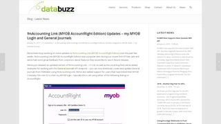 (MYOB AccountRight Edition) Updates – my.MYOB Login... - Databuzz