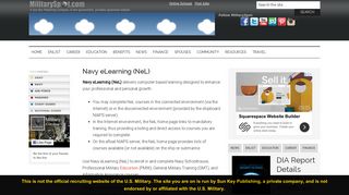 Navy eLearning (NeL) - MilitarySpot.com