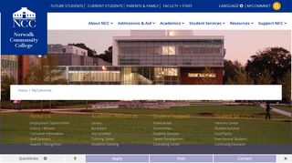 MyCommnet – Welcome to NCC! - Norwalk