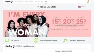 Nixplay - UK Shop | Nix and Nixplay | Digital Photo Frames WiFi Cloud ...