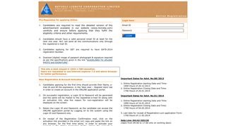 Neyveli Lignite Corporation Limited - Online Recruitment