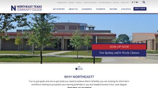 Northeast Texas Community College: Home