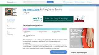 Access my.nwacc.edu. lookingGlass Secure Login