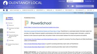 Parent Resources / PowerSchool - Olentangy Local Schools