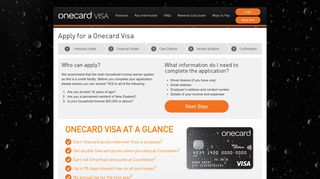 Apply Now - Onecard Visa