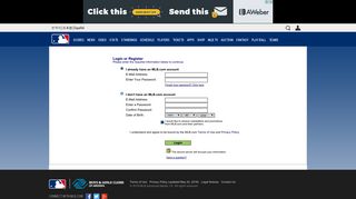 Account Management - Login/Register - Baltimore Orioles - MLB.com