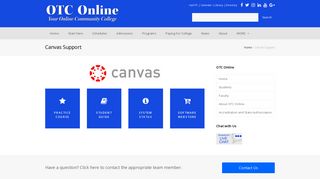 Canvas for Students - OTC Online