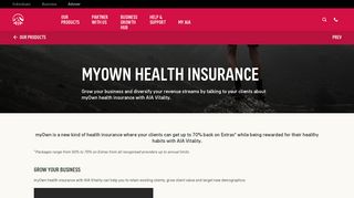 myOwn Health Insurance | AIA Australia