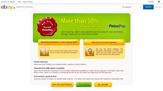 PaisaPay - eBay's own Payment Service - eBay India