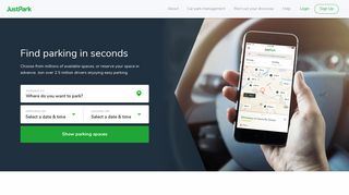 JustPark - The Parking App | Find parking in seconds