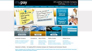 Welcome to MyPay - UK leading PAYE Umbrella Company for ...