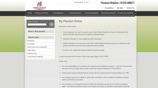 My Pension Online
