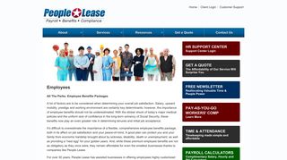 For Employees · People Lease