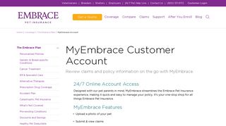MyEmbrace - Embrace Pet Insurance