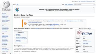 Project Lead the Way - Wikipedia