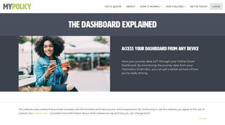Dashboard Explained | My Policy