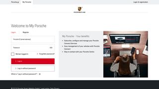 Welcome to My Porsche - Porsche ID