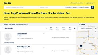 Preferred Care Partners Doctors with Verified Reviews – Book ...