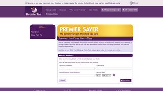 Search for booking - My Premier Inn