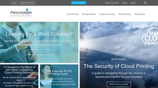 PrinterOn: Secure Printing Solutions in the Cloud Era
