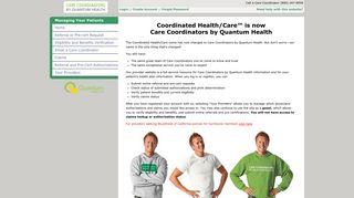 Care Coordinators by Quantum Health™ Providers