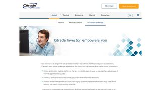 Your online brokerage | Qtrade Investor