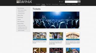 Ravinia Festival Official Site | Concert Tickets In Chicago