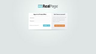 myRealPage - Sign Up - Dean Lapointe