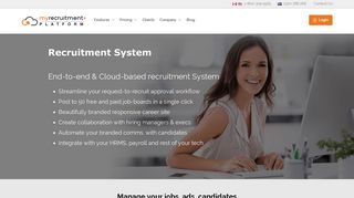 Recruitment System - MyRecruitment+ - MyRecruitmentPlus