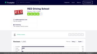 RED Driving School Reviews | Read Customer Service Reviews of ...
