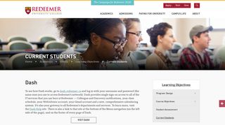 Current Students | Redeemer University