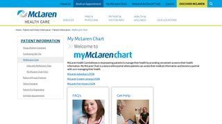 My McLaren Chart - McLaren Health Care