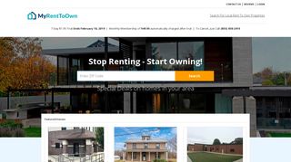 MyRentToOwn - Search Rent To Own Properties