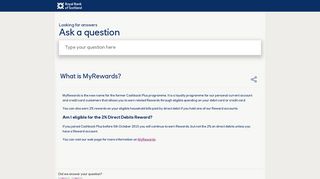 What is MyRewards? - Royal Bank of Scotland