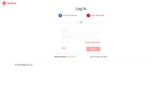 Log In - Host - ROAD iD