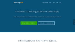 Employee Scheduling Software Made Simple · Findmyshift