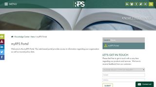 myRPS Portal - Risk Placement Services, Inc.