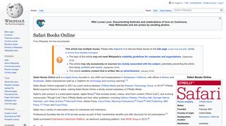 Safari Books Online - Wikipedia