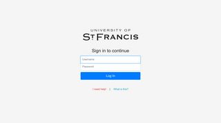 MyUSF - University of St. Francis
