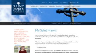 My Saint Mary's | Saint Mary's College, Notre Dame, IN