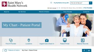 Saint Mary's Regional Medical Center | Patient Portal