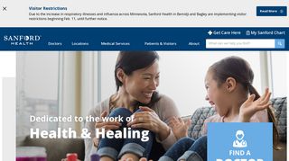 Sanford Health: Dedicated to the Work of Health and Healing
